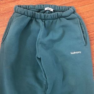 Madhappy Fleece Sweatpants. Medium
